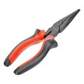 Длинногубцы прямые Black Nickel, 180 мм, двухкомпонентные рукоятки Matrix 14863