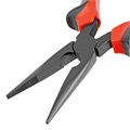 Длинногубцы прямые Black Nickel, 180 мм, двухкомпонентные рукоятки Matrix 14863