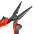 Длинногубцы прямые Black Nickel, 180 мм, двухкомпонентные рукоятки Matrix 14863