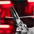 Длинногубцы прямые 205 мм, усиленная система, Pro Matrix 14886