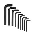 Набор ключей имбусовых Torx 9 шт: T10, 15, 20, 25, 27, 30, 40, 45, 50, оксидированные, на кольце Sparta 14994