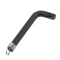 Набор ключей имбусовых Torx 9 шт: T10, 15, 20, 25, 27, 30, 40, 45, 50, оксидированные, на кольце Sparta 14994