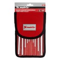 Набор ключей имбусовых Torx -Torx Tamper: 9 шт, T10-T50, CrV, удлиненных, с сатинированным покрытием, чехол Matrix 14996
