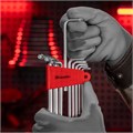 Набор ключей имбусовых Torx , 9 шт, T10-T50, CrV, удлиненных, с сатиновым покрытием Matrix 15000