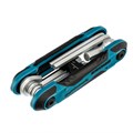 Набор ключей имбусовых HEX, складные, 8 шт CrV Gross 15005