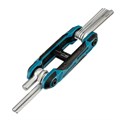 Набор ключей имбусовых HEX, складные, 8 шт CrV Gross 15005