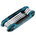 Набор ключей имбусовых Tamper-Torx , складные, 8 шт, CrV Gross 15006