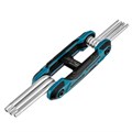 Набор ключей имбусовых Tamper-Torx , складные, 8 шт, CrV Gross 15006
