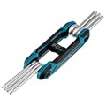 Набор ключей имбусовых Tamper-Torx , складные, 8 шт, CrV Gross 15006