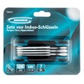Набор ключей имбусовых Tamper-Torx , складные, 8 шт, CrV Gross 15006
