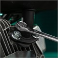 Ключ комбинированный, 13 мм, CrV, матовый хром Stels 15070
