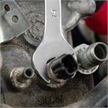 Ключ комбинированный, 19 мм, CrV, матовый хром Stels 15076
