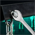 Ключ комбинированный, 22 мм, CrV, матовый хром Stels 15081