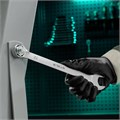 Ключ комбинированный, 22 мм, CrV, матовый хром Stels 15081