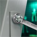 Ключ комбинированный, 22 мм, CrV, матовый хром Stels 15081