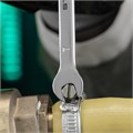 Ключ комбинированный, 7 мм, CrV, матовый хром Stels 15088
