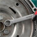 Ключ комбинированный, 18 мм, CrV, матовый хром Stels 15126