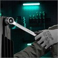 Ключ комбинированный, 28 мм, CrV, матовый хром Stels 15131