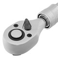 Ключ-трещотка телескопический 1/2", 305-445 мм, CrV, 72 зуба, с быстрым сбросом, хром Gross 15349