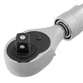 Ключ-трещотка телескопический 1/2", 305-445 мм, CrV, 72 зуба, с быстрым сбросом, хром Gross 15349