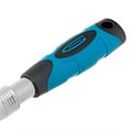Ключ-трещотка телескопический 1/4", 150-200 мм, CrV, 72 зуба, с быстрым сбросом, хром Gross 15350