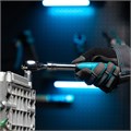 Ключ-трещотка телескопический 3/8", 215-315 мм, CrV, 72 зуба, с быстрым сбросом, хром Gross 15351