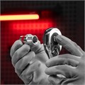 Ключ-трещотка 1/2", CrV, 45 зубьев, с быстрым сбросом, цельнометаллический, хром Matrix 15352
