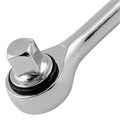 Ключ-трещотка 1/2", 45 зубьев, с переключателем, хром Sparta 15354