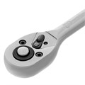 Ключ-трещотка 1/4", CrV, 45 зубьев, с быстрым сбросом, хром Matrix 15355