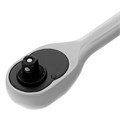 Ключ-трещотка 1/4", CrV, 45 зубьев, с быстрым сбросом, хром Matrix 15355