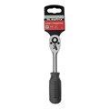 Ключ-трещотка 1/4", CrV, 45 зубьев, с быстрым сбросом, хром Matrix 15355