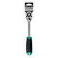 Ключ-трещотка 1/2", CrV, 72 зуба, с быстрым сбросом, матовый хром Stels 15361