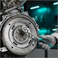 Ключ-трещотка 1/2", CrV, 72 зуба, с быстрым сбросом, матовый хром Stels 15361