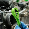 Ключ-трещотка 1/4", CrV, 72 зуба, с быстрым сбросом Сибртех 15363