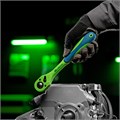 Ключ-трещотка 1/2", CrV, 72 зуба, с быстрым сбросом Сибртех 15365