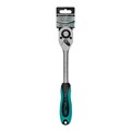 Ключ-трещотка 1/2", CrV, 72 зуба, с быстрым сбросом, матовый хром Stels 15369