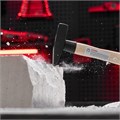 Молоток слесарный, 300 г, квадратный боек, деревянная рукоятка Matrix 15429