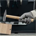 Молоток слесарный, 200 г, квадратный боек, деревянная рукоятка 15436