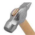 Молоток слесарный, 500 г, круглый боек, деревянная рукоятка 15443