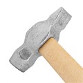 Молоток слесарный, 500 г, круглый боек, деревянная рукоятка 15443