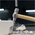 Молоток слесарный, 500 г, круглый боек, деревянная рукоятка 15443