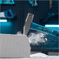 Молоток слесарный, 400 г, квадратный боек, фибергласовая обрезиненная рукоятка Gross 15463