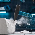 Молоток слесарный, 600 г, квадратный боек, фибергласовая обрезиненная рукоятка Gross 15467