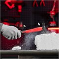 Молоток слесарный optimal, 100 г, фибергласовая обрезиненная рукоятка, квадратный боек Matrix 15483
