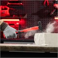 Молоток слесарный optimal, 300 г, фибергласовая обрезиненная рукоятка, квадратный боек Matrix 15485