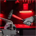 Молоток слесарный optimal, 400 г, фибергласовая обрезиненная рукоятка, квадратный боек Matrix 15486