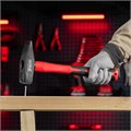 Молоток слесарный optimal, 800 г, фибергласовая обрезиненная рукоятка, квадратный боек Matrix 15487
