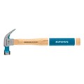 Молоток-гвоздодер, 200 г, угол 45, магнит, обрезиненная рукоятка American hickory GROSS 15501