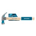 Молоток-гвоздодер, 450 г, угол 45, магнит, обрезиненная рукоятка American hickory GROSS 15502