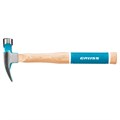 Молоток-гвоздодер, 280 г, угол 75, магнит, обрезиненная рукоятка American hickory GROSS 15503